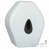 Дозатор туалетного паперу для громадських санвузлів All Care PlastiQline PQMiniJ 5530 (білий)