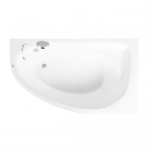 Ванна з литого мармуру Rock Design Лагуна 170 R біла правостороння