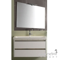 Комплект мебели для ванной комнаты Labor Legno Dado 91 White Brilliant