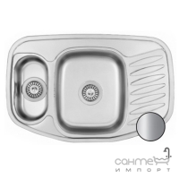 Кухонна мийка з нержавіючої сталі Galati Rampa 1.5С 967х кольори в асортименті