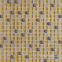 Мозаика 30x30 Grand Kerama Микс металлик золото, арт. 506