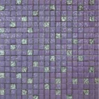Мозаика 30x30 Grand Kerama Микс фиолетовый рельефный-рельефная платина, арт. 569