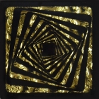 Вставка напольная 6,6х6,6 Grand Kerama Тако Квадрат золото рифленая
