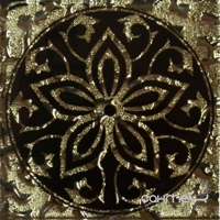 Вставка для підлоги 8х8 Grand Kerama Тако Дамаск золото