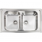 Кухонна мийка CM SPA Cristal Filotop 10044 нержавіюча сталь