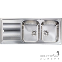 Кухонная мойка CM SPA Zenith Plus 112X7 чаша справа, нержавеющая сталь