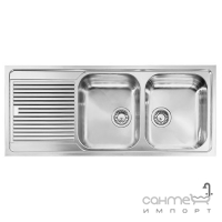 Кухонна мийка CM SPA Zenith Filotop 10247 чаша справа, нержавіюча сталь