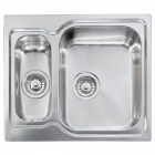 Кухонна мийка на півтори чаші CM SPA Matico 11642 нержавіюча сталь мікродекор scratch-resistant, права