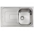 Кухонна мийка з сушкою CM SPA Pizzica 11391 нержавіюча сталь мікродекор scratch-resistant, права