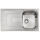 Кухонна мийка з сушкою CM SPA Pizzica 11393 нержавіюча сталь мікродекор scratch-resistant, права