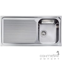 Кухонна мийка CM SPA Aurora 11045 чаша справа, нержавіюча сталь