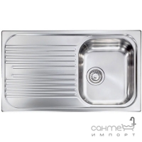 Кухонна мийка CM SPA Atlantic 105X3 нержавіюча сталь, чаша праворуч