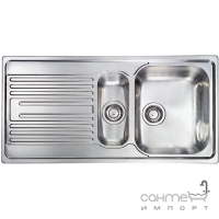 Кухонная мойка CM SPA Atlantic 105X5 нержавеющая сталь, чаша справа