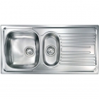 Кухонна мийка CM SPA Atlantic 103X5 нержавіюча сталь, чаша ліворуч