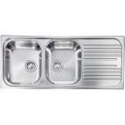Кухонна мийка CM SPA Atlantic 105X7 нержавіюча сталь, чаша ліворуч