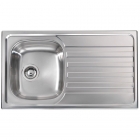 Кухонна мийка CM SPA Nihal 108X1 нержавіюча сталь, чаша ліворуч