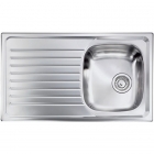 Кухонна мийка з сушкою CM SPA Siros 10433 нержавіюча сталь матова, права