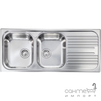 Кухонна мийка CM SPA Atlantic 105X7 нержавіюча сталь, чаша ліворуч