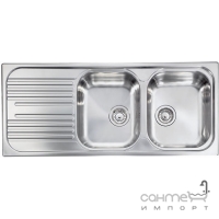 Кухонна мийка CM SPA Atlantic 105X7 нержавіюча сталь, чаша праворуч