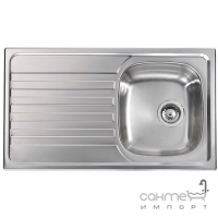 Кухонна мийка CM SPA Nihal 108X3 нержавіюча сталь, чаша праворуч