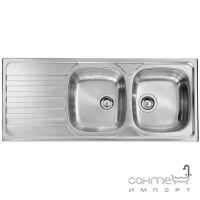 Кухонна мийка CM SPA Nihal 108X7 нержавіюча сталь, чаша праворуч
