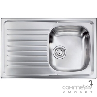 Кухонна мийка з сушкою CM SPA Siros 10441 нержавіюча сталь полірована, права