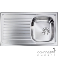 Кухонна мийка з сушкою CM SPA Siros 10443 нержавіюча сталь полірована, права