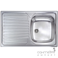 Кухонна мийка з сушкою CM SPA Mondial 115Х1 нержавіюча сталь, права