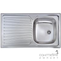 Кухонна мийка з сушкою CM SPA Mondial 115Х3 нержавіюча сталь, права