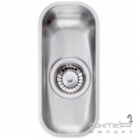 Кухонна мийка прямокутна CM SPA Cinzia 11992 нержавіюча сталь, мікродекор scratch-resistant
