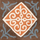 Плитка универсальная, декор 18,6x18,6 Golden Tile Africa Mix №1 (матовая), арт. Н1Б110