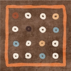 Плитка універсальна декор 18,6x18,6 Golden Tile Africa Mix №8 (матова), арт. Н1Б180