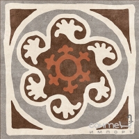 Плитка універсальна декор 18,6x18,6 Golden Tile Africa Mix №5 (матова), арт. Н1Б150