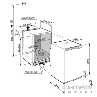 Встраиваемый холодильник Liebherr IKP 1624 Comfort (A+++)