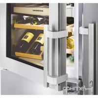 Комбинированный холодильник Side-by-Side Liebherr SBSes 8486 (А++) с винным шкафчиком нержавеющая сталь (SKBes 4360 + SWTNes 4265)