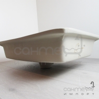 Раковина керамическая под столешницу прямоугольная Vito VT-0042 белая
