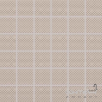 Мозаика рельефная (5x5) 30x30 Rako Color Two Mosaic Бежевая RAL 0508010 GRS05608