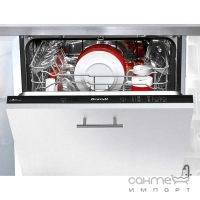 Вбудована посудомийна машина на 14 комплектів посуду Brandt VH1744J