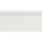 Плитка для підлоги, сходинка 30x60 Rako Extra Step Rect White Біла DCPSE722