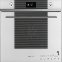 Комплект Smeg Linea варильна поверхня PV164B2 біле скло + духова шафа Smeg Linea SF6102TVB біле скло