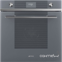 Комплект Smeg Linea варильна поверхня PV164S2 сіре скло + духова шафа Smeg Linea SF6101VS сіре скло