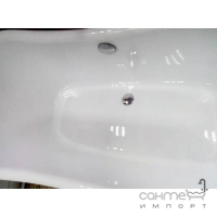 Окрема акрилова ванна на левових лапах колір на вибір з переливом Atlantis C-3140 біла