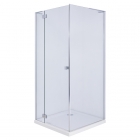 Квадратна душова кабіна Volle Benita 10-22-905L glass профіль хром, скло прозоре