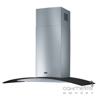 Кухонная вытяжка Franke Glass Soft FGC 925 BK/XS LED 110.0389.116 нержавеющая сталь/черное стекло