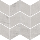 Напольная плитка, декор 20,5x23,8 My Way Space Grys Cut Mosaic Rhombus Braid Matt (матовая)