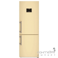 Двокамерний холодильник з нижньою морозилкою Liebherr CBNPbe 5758 Premium (A+++) бежевий