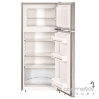 Двухкамерный холодильник с верхней морозилкой Liebherr CTel 2131 Comfort (А++) нерж. сталь