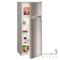 Двокамерний холодильник з верхньою морозилкою Liebherr CTel 2531 Comfort (А++) нерж. сталь