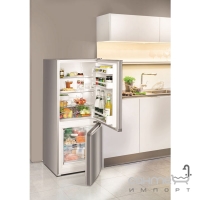 Двухкамерный холодильник с нижней морозилкой Liebherr CUel 2331 Comfort (A++) нерж. сталь
