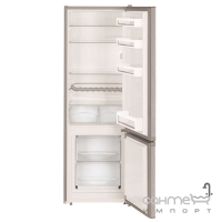 Двухкамерный холодильник с нижней морозилкой Liebherr CUel 2831 Comfort (A++) нерж. сталь
